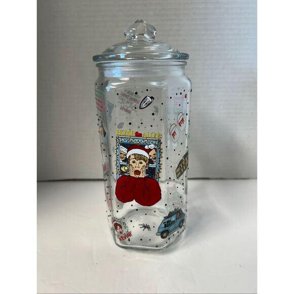 Handmade Home Alone Christmas Candy Jar - Picture 1 of 4